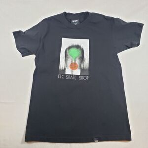 FTC For The City Mens Black TShirt Small Short Sleeve‎ Skateboard